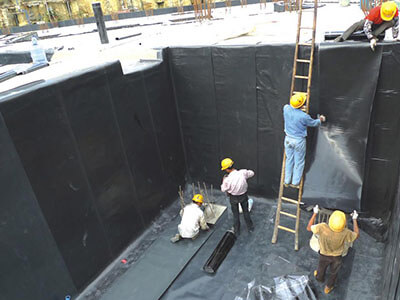 北京順義防水公司電話:聚乙烯丙綸防水卷材施工工藝